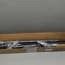 Tension Curtain Rod 51-168In (4.25-14Ft), Extra Long Outdoor Curtain Rod No Drilling for Window Patio, Adjustable Heavy Duty Curtain Rod Room Divider,Tension Rod Diameter 1.26" Never Rust,Black