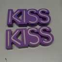 Holiday Home LED Neon Table Sign Kiss - Purple, 1 ct, 2 Pack