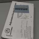 COMESOON Elevated Dog Bowls, 4 Height Adjustable Raised Bowl Stand with 2 Thick 50oz Stainless Steel Food Bowls Non-Slip Feeder Adjusts to 3.7'', 9.2'', 10.75'', 12.36'' Black, (DB-W01) (8" for Medium Dogs)