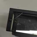 Sevenblue 4 Pack Strong Magnetic Spice Rack for Refrigerator, Multipurpose Magnetic Shelf for Fridge with 4 Hooks for kitchen and Bathroom Organization, Black