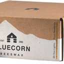 Bluecorn Beeswax Tea Light Candles, 100% Pure Natural Bees Wax, White Tea Lights, Fragrance Free, Paraffin & Soy Free Candle Wax, Clean Burning, Long Lasting, American Made, Christmas Decor, 48 Pack (Ivory)