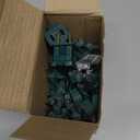 PREXTEX 100 Count Clear Christmas Lights - 20 ft Ultra Bright String Lights with Green Wire for Indoor and Outdoor Use, Christmas Trees, Holidays, Patios and Garden