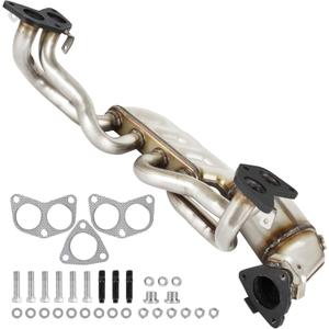 KLN Catalytic Converter Kit Direct-Fit Compatible with Subaru Forester 2011-2016, Impreza 2012-2016, Legacy/Outback 2013-2014, XV Crosstrek 2013-2015, Crosstrek 2016-2017 - 2.0L 2.5L- E.P.A. Compliant (2011-2016 Forester)