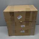 Blue & Brown Ceramic Decorative Vase Set of 3, Tuscan Rustic Pottery Vase, Farmhouse Table Pampas Grass Vases for Coffee Table Mantel Entryway Wedding Centerpiece, Vintage Floral Vases Tall 9.5in