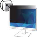 3M Privacy Filter for 19.5 Inch Widescreen Monitor, Reversible Gloss/Matte, Reduces Blue Light, Screen Protection, 16:9 Aspect Ratio (PF195W9B)