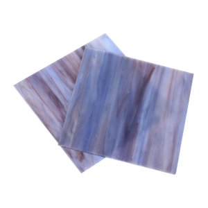 Homoyoyo 2pcs Glass Tiles for Crafting and Decoration for Mosaics Art Projects and Home Decor Stained Glass Pieces