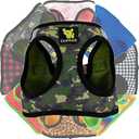 EcoBark Baby Pink Step in Dog Harness - Step in Mesh Dog Harnesses - Safe & Secure Wrap Around Body Halter Vest (Small- 7 to 10 lbs - Chest Up to 14 in (Pack of 1))