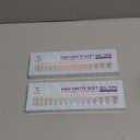 BTArtbox Short Almond Nail Tips - 320pcs Pre-shape Half Matte Soft Gel Tips, Clear Ultra Fit & Natural Acrylic Fake Nails for Full Cover Nail Extension, 16 Sizes, Set of 2