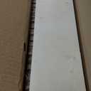 Niccy Half Moon LED Mirror for Bathroom, 28" Semi Backlit Frameless Makeup Mirror with Light, Anti-Fog, Shatter-Proof, 3 Colors, Smart Vanity Mirror