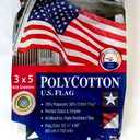 Annin US American Flag 3x5 FT Polycotton W/Grommets Made in U.S.A.-New