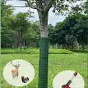 Tree Trunk Protectors Tree Bark Protectors - 4Pcs Splicable Tree Trunk Protector Guard Breathable Tree Protectors for Wildlife Protection