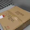 Gadroad Round End Table with Storage Shelf, 2 Tier Farmhouse Side Table Nightstand for Living Room, Bedroom, Wood Tabletop & Black Metal Frame, Brown 15.7 * 15.7 * 23.0inches