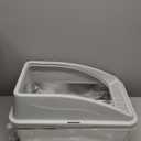 2 Pack Stainless Steel Litter Box | XL Enclosed Cat Litter Boxes with Lid for Big Cats and Multi-Cats | High Sided, Anti-Urine Leakage | Non-Stick BottomSilver Gray