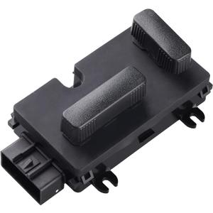 12450166 Power Seat Switch Driver Side for 2000-2007 Chevy Avalanche Silverado Suburban Tahoe, GMC Sierra Yukon XL 1500 2500 3500, Cadillac Escalade, H2 Front Seat Lumbar Switch, PSW15-901202