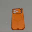 ESR for iPhone 17 Pro Case with Stash Stand, 7X Military-Grade Drop Protection with Camera Control, Shock-Absorbing Phone Rugged Cover, Compatible with MagSafe Accessories, Cyber Series, Orange