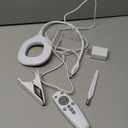 Grow Lights for Indoor Plants Full Spectrum, Clip On Plant Light for Small Plants, Plant Lamp with Adjustable Gooseneck, 4/8/12H Timer, 3 Color Adjustable & 10 Dimmable Brightness, Remote Control