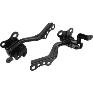 Hood Hinges for Toyota Prius C 2012-2018 Front Driver and Passenger Side No.5341052350/5342052360 Front Bonnet Bracket Black 1 Pair