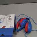 acer Kids Headphones - Over-Ear 85/94dB Volume Limiter, 3.5mm Jack Foldable Stereo Sound Headset for Toddlers Girls Boys Travel Learning Entertainment Tablet Kindle iPad PC,Blue Red, HK03