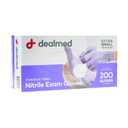 Dealmed Medical Exam Gloves 200 Count XS Nitrile Gloves, Disposable Non-Irritating Latex Free, Multi-Purpose Use for a First Aid Kit and Medical Facilities (Blue(Pack of 1))