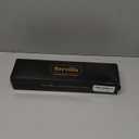 Terviiix Pencil Flat Iron for Edges & Short Hair, 3/10 Inch Small Hair Straightener for Men, Ceramic Mini Flat Iron for Pixie & Beard, 15s Fast Heat up, Dual Voltage, Auto Shut Off (Black)