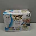 Purina Fancy Feast Grilled Wet Cat Food Seafood Collection in Wet Cat Food Variety Pack - (Pack of 24) 3 oz. Cans, BB Date Not Found 