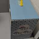 Upgraded Kids Drum Set with Lights: 6 Piece Jazz Drum Kit for Toddlers Ages 3-5, Plastic Musical Instrument Toy for Kids 3+, Early Learning Gift for Boys and Girls 3-8 (Blue)