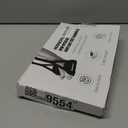 Airplane Foot Hammock, No Collapse Foot Rest for Plane Travel with Extended Adjustment Strap, Portable Desk Foot Hammock with Thickened Foam, Foot Sling Travel Essentials to Relax Your Feet (1 Pc Black)