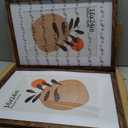18x24 Poster Frame set of 2, Natural Oak Wood Picture Frame, Wall Hanging
