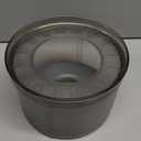 Techphardo 1Gallon No Spill Dog Water Bowl-3.8L Large Capacity, BPA-Free, Anti-Splash & Anti-Digging Design with Non-Slip Base for Messy Drinkers (Smoky)