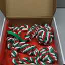 Pweituoet Christmas Dog Toys, 6 Pack Dog Rope Toys and Plush Dog Toys/Dog Gifts for Puppy Small Medium Large Dogs