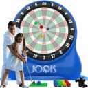 Giant Inflatable Golf Dart Board with Air Pump & 20+ Fun Activities - Ultimate 6.5ft Outdoor Yard Games for Family Parties, Backyard Carnival, Kids & Adult Group Games - Includes Easy Game Manuals