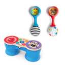 Baby Einstein First Tunes Drum & Shakers Musical Gift Set, with Maracas and Toy Drum, Ages 6 Months and Up