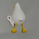 liqmin LED Duck Lamp, Yellow Silicone LAMP, Adjustable Dimmable Night Light with Timer, Rechargeable Bedside Touch LAMP, Funny Gifts for Decoration, Breastfeeding