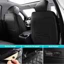 Custom Seat Covers for Tacoma Gen 3rd 2016-2023 Double Cab Crew Cab SR/SR5, TRD Sport, TRD Off-Road, TRD Pro, Limited Trucks, Waterproof Luxury Leather Tacoma Seat Cover Front Seats