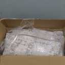 6x6 Washable Round Rug Beige Grey Abstract Non Slip Soft Low Pile Circle Rug for Living Room Bedroom Neutral Modern Indoor Carpet for Dining Room Office Entryway Home Decor