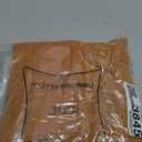 Pack of 2 Faux Leather Boucle Throw Pillow Covers 18"x18" Golden Brown Chic Accents Textured Square Decorative Pillow Cases for Living Room Couch Bed Farmhouse Boho Home Decor