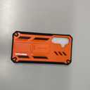 FNTCASE for Samsung Galaxy S24-Plus Case: Military Grade Phone Case with Kickstand | Built-in Screen Protector Protective Rugged Shockproof Durable Drop Proof Phone Cover for Galaxy S24 Plus 5G Orange