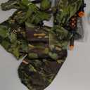 Kids Army Costume for Boys, Military Soldier Costume with Army Toys, Boys Halloween Costume with Camouflage Vest, Solider Boy Dress M(6-8y Ht.45-50in)