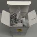 KINGSTONE 12 Piece Teardrop Serving Utensils Set, 18/10 Stainless Steel Serving Utensils, Slotted Spoons, Forks, Tongs, Cake Server, Butter Knife for Buffet, Catering, Wedding, Party (Silver)