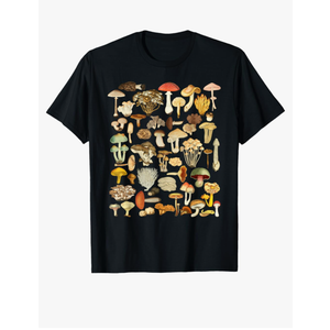 Mushroom Mycology Fungi Foraging Mushroom Whisperer T-Shirt S