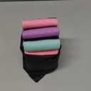 Fabric Resistance Bands for Working Out - Exercise Bands for Women and Men, Booty Bands for Legs and Butt, Yoga, Pilates, Rehab, Fitness and Home Workout (Pink)