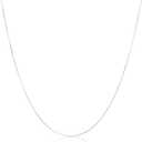 Amazon Essentials Sterling Silver Thin 0.8mm Box Chain Necklace 18", Silver (previously Amazon Collection)