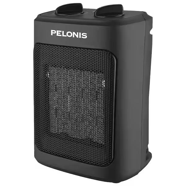 Pelonis 1500-Watt 9 in. Electric Personal Ceramic Space Heater with Thermostat CH1001