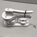 Button Maker Machine 58mm, Easy DIY Pin Maker Machine, No Setup Button Maker for Kids Crafts, Parties, School Projects & Beginners (white)