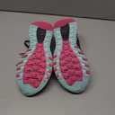 New Balance Women's 410v8 Trail Running Shoe, Black/Bright Cyan/Hi-Pink, 7 W