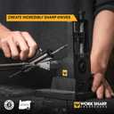 Work Sharp Precision Adjust Elite Knife Sharpener - Adjustable Knife Sharpening System - For Hunting, Serrated & Kitchen Knives