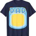 Blue Doggie Dog Dad Family Matching Heeler Halloween Costume T-Shirt, XL