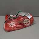 Drydiet 2 Pcs Merry Christmas Bathroom Rugs Set Soft Plush Santa Claus Bath Mat with Non-Slip Backing Washable Holiday Decorative Bath Rug Xmas Carpet for Christmas Bathroom Decor, 20 x 47 Inch