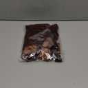 SIMISI RIBBON Brown Long Velvet Bows Ornaments for Christmas Tree, Wreath, Garland, Swag, Staircase, Fireplace, Door (15 * 24 inch, 6 Pieces)