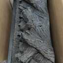 Electric Fireplace Logs Inserts Heater 20-Inch, Remote Controller Fireplace Heater, Adjustable Flame Colors, Realistic Fake firewood Flame, Overheat Protection, Timer, Thermostat, 1500W Black